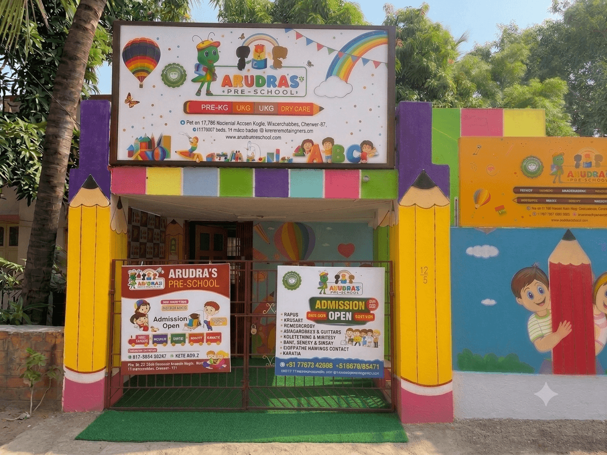 About Arudra's Preschool